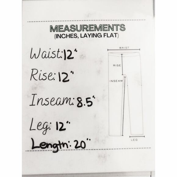 Josephine Chaus Sport Linen Casual Short - Size S - High Waist Pocket Simple NWT - Picture 6 of 8